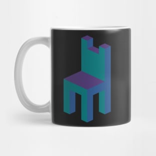 Isometric simple chair Mug